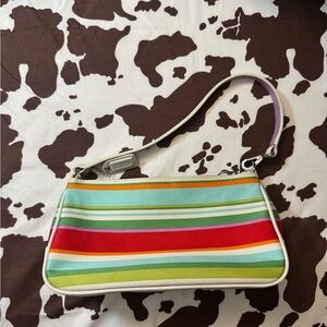 Coach Y2K Hampton Strip Demi Mini Shoulder Bag